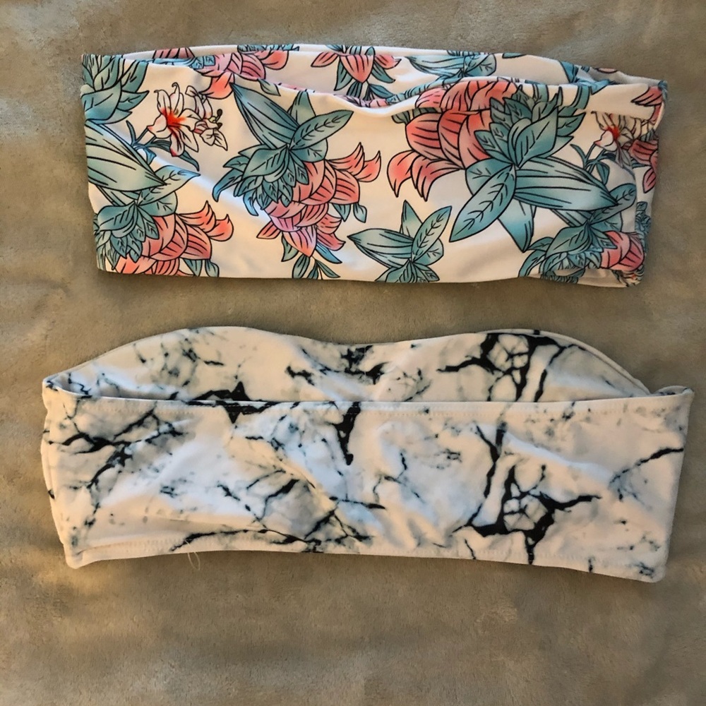 Bandeau Bathing Suit Tops